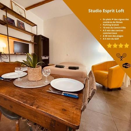 Charmant Studio Loft - Mas Bois Fontaine Ним Экстерьер фото